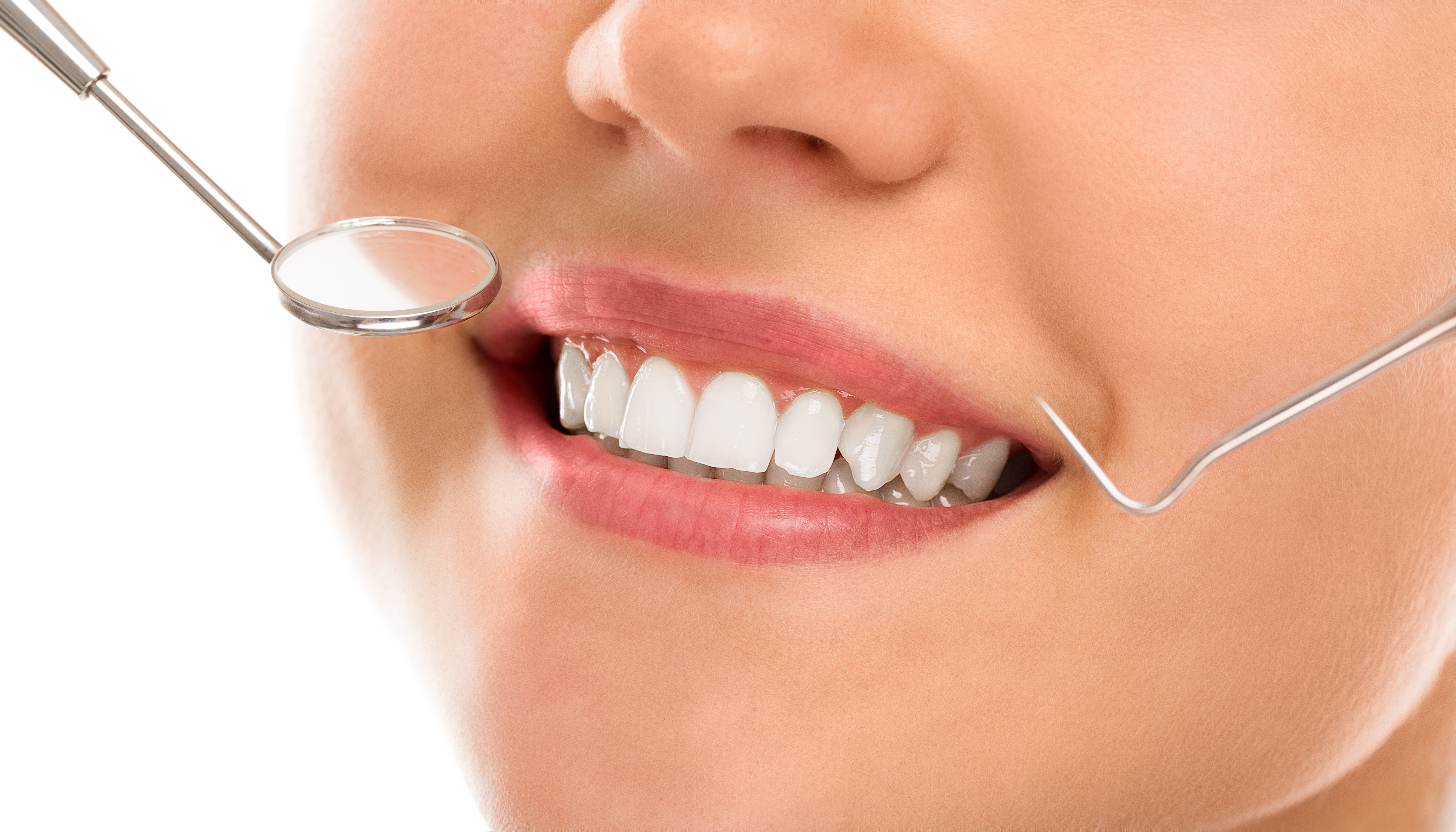 Dental examination closeup at Doctors Dental Care
